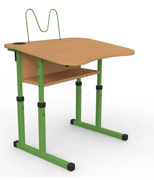 Стіл учнівський Оптіма №4-7 600х500 МФ Вересень